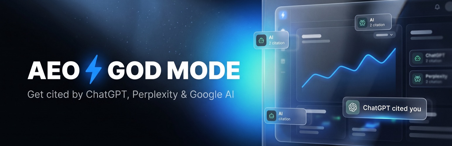 AEO God Mode – Answer Engine Optimization, GEO, AIO & LLM SEO