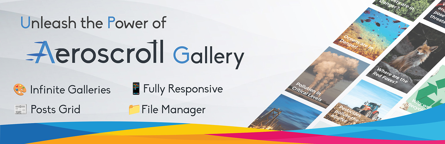 Aeroscroll Gallery – Infinite Scroll Image Gallery & Post Grid with Photo Gallery