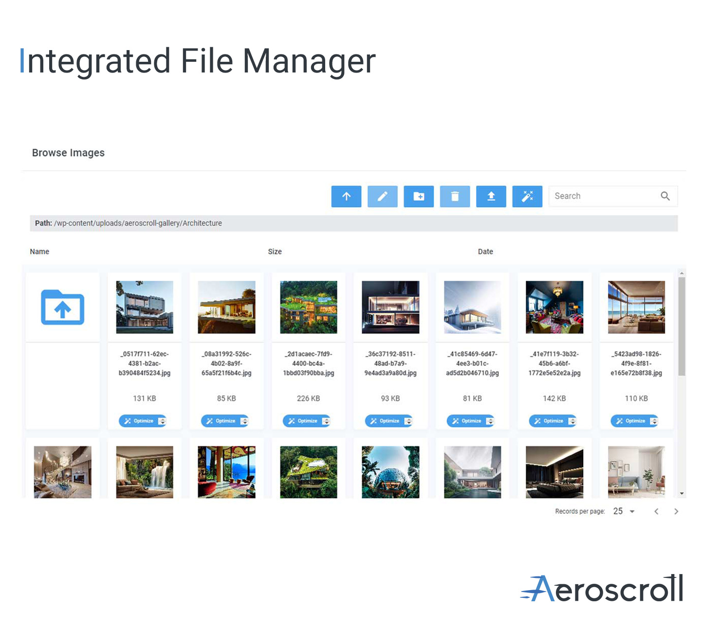 Integrated File Manager