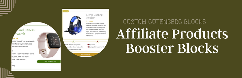 Affiliaterg – Affiliate Products Booster Blocks