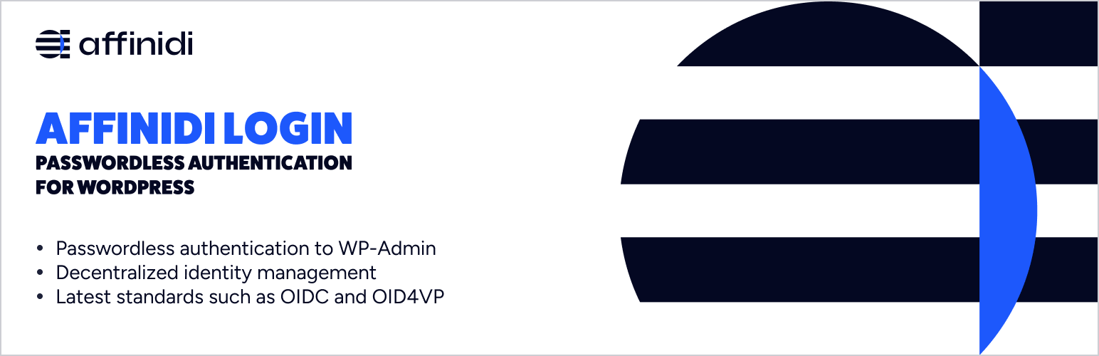 Affinidi Login – Passwordless Authentication