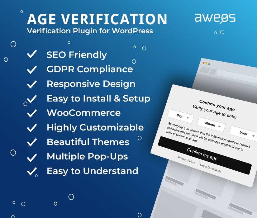 Age Verification System for WooCommerce