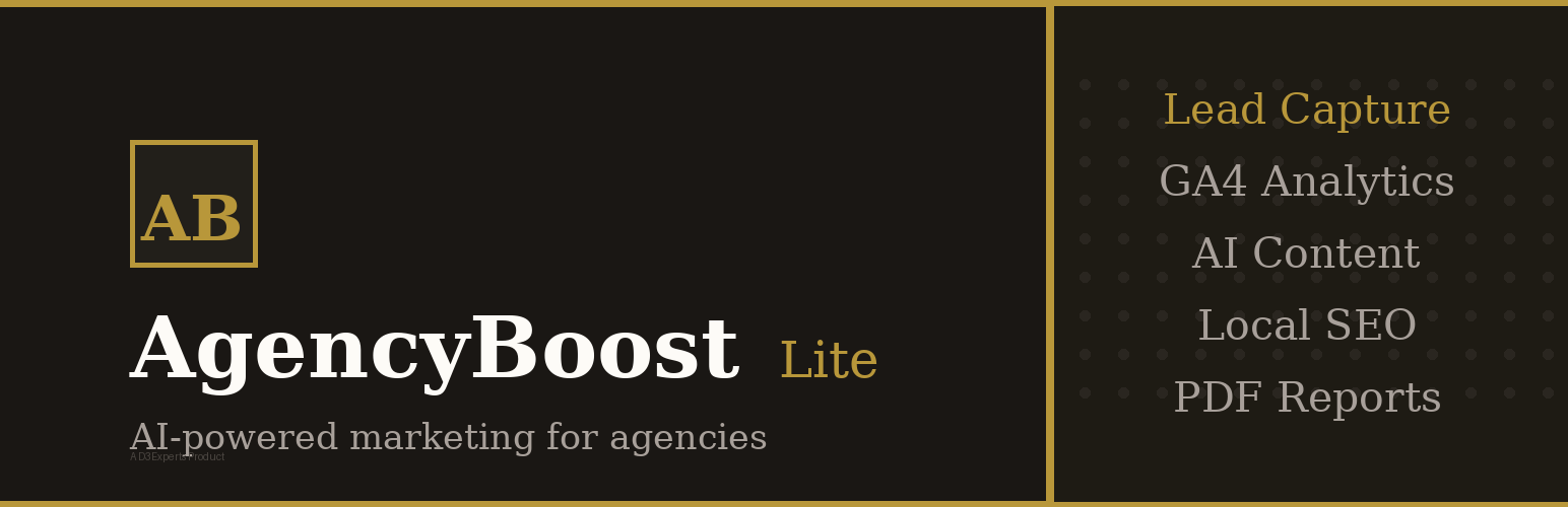 WordPress 外掛 AgencyBoost Lite 的封面圖片