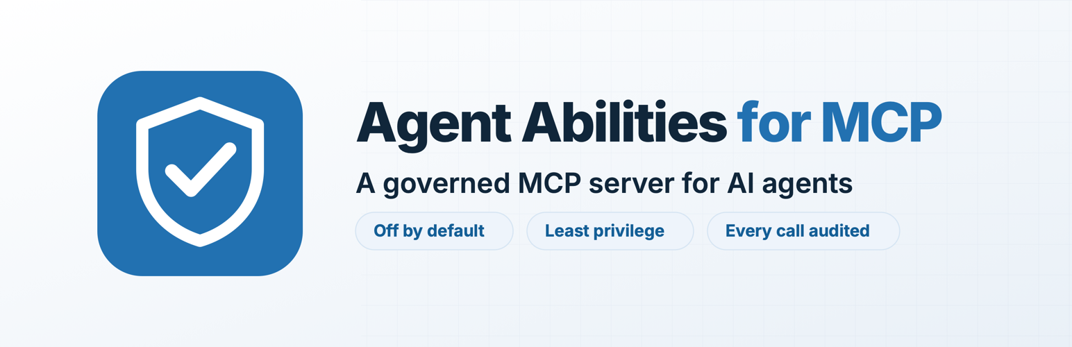 Agent Abilities for MCP – MCP Server with Permission Controls and Audit Log