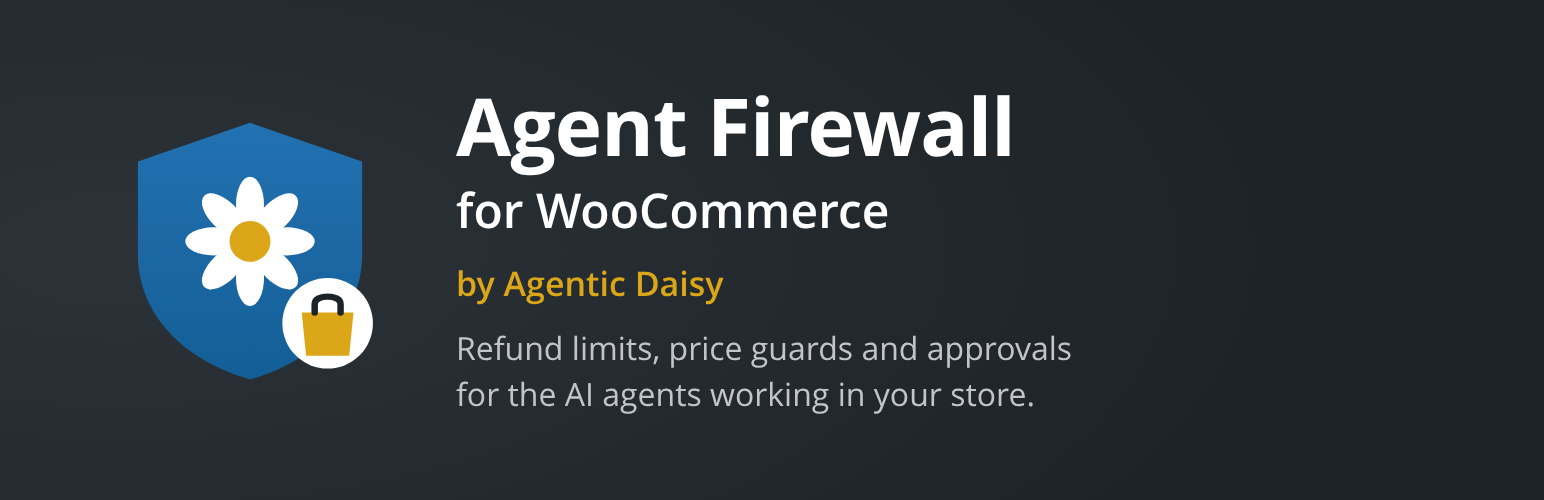 WordPress 外掛 Agentic Daisy AI Agent Firewall for WooCommerce 的封面圖片