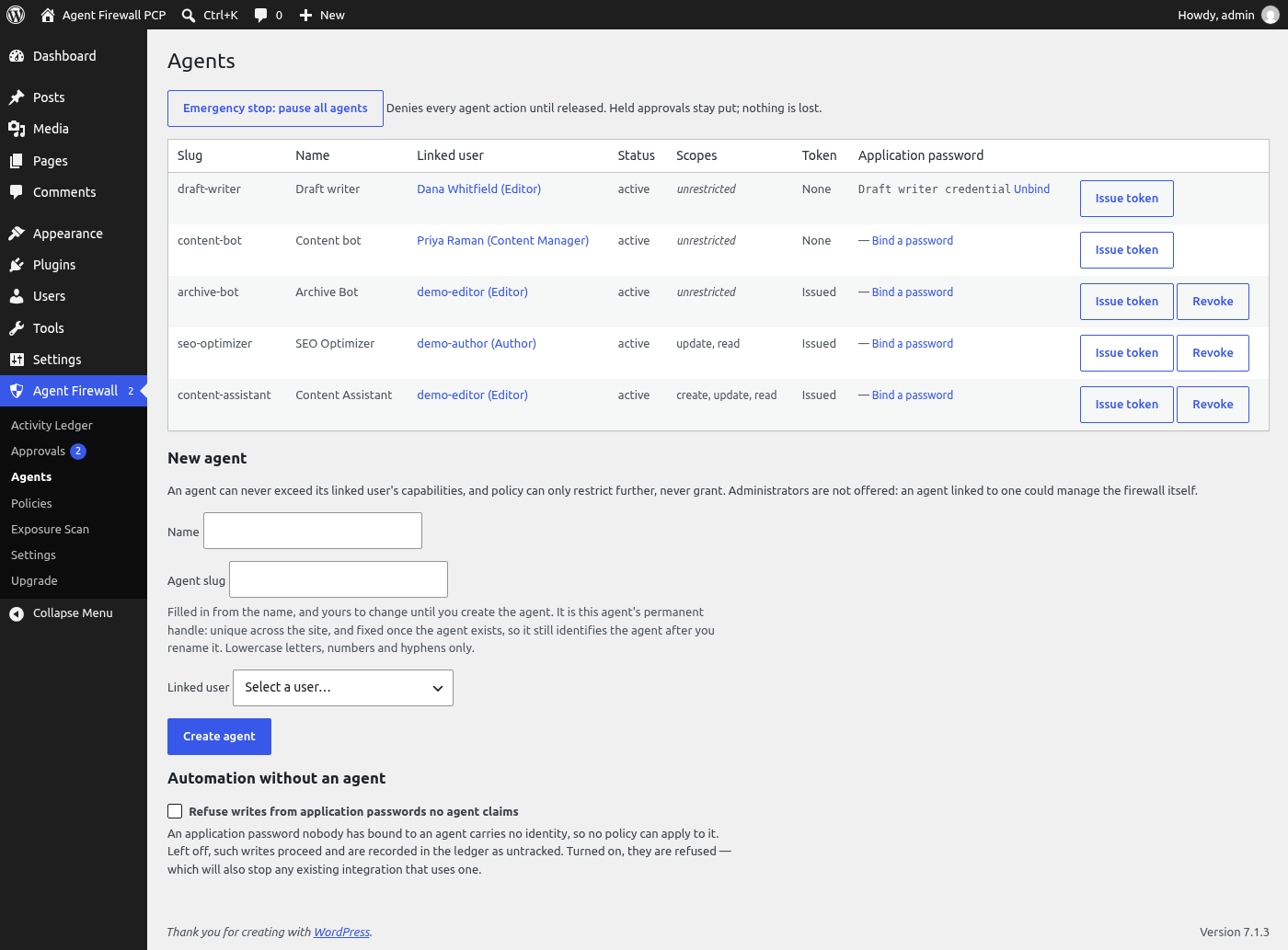 Agentic Daisy AI Agent Firewall