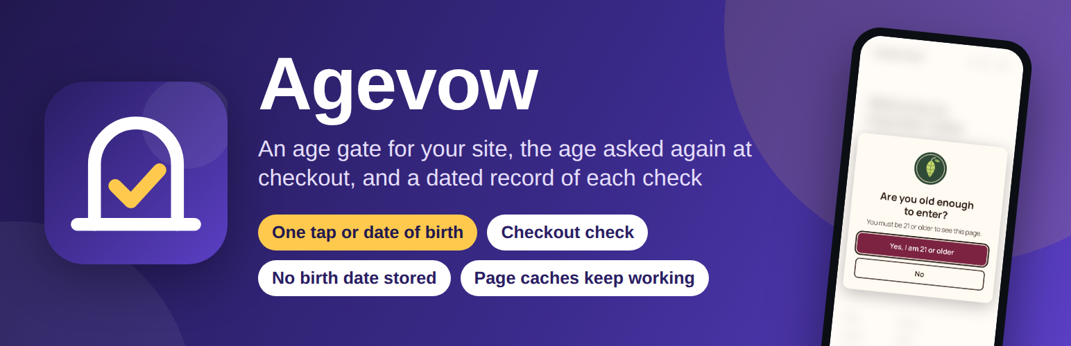 Agevow – Age Verification & Age Gate preview