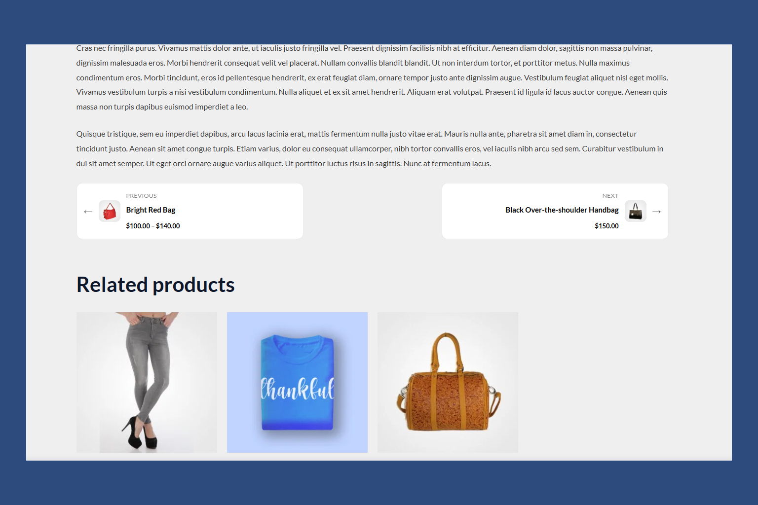 Aha Prev Next product page.