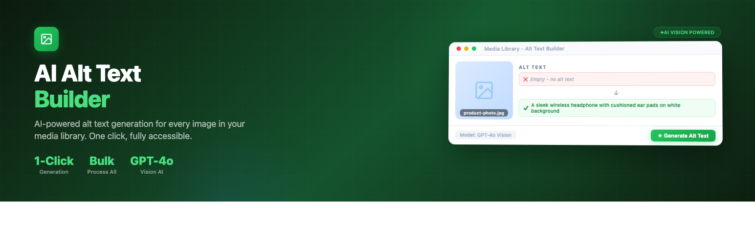 AI Alt Text Builder