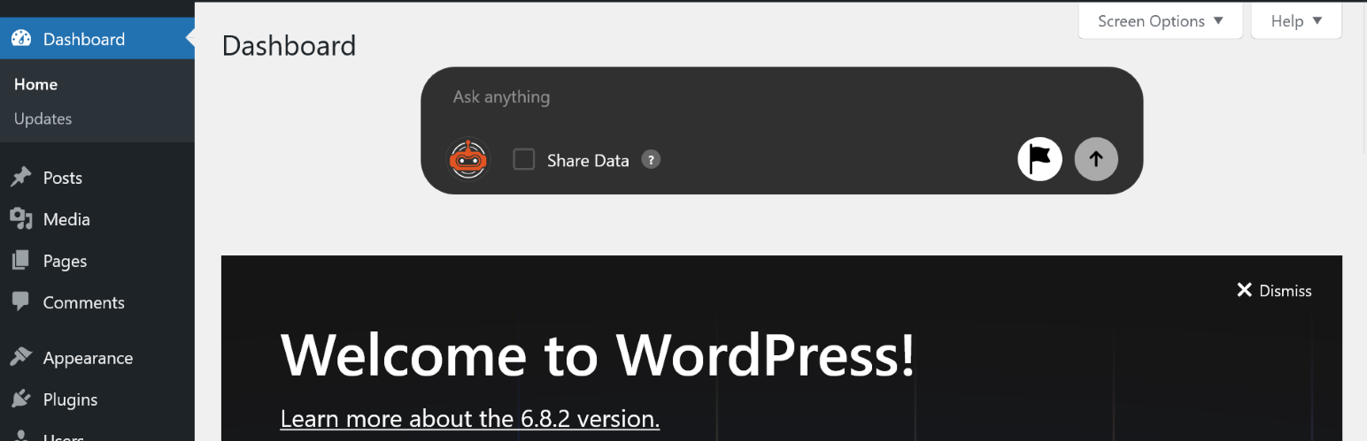 The AI Assistant for the WPadmin