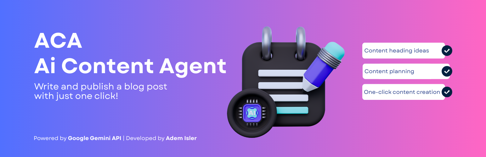 AI Content Agent (ACA)