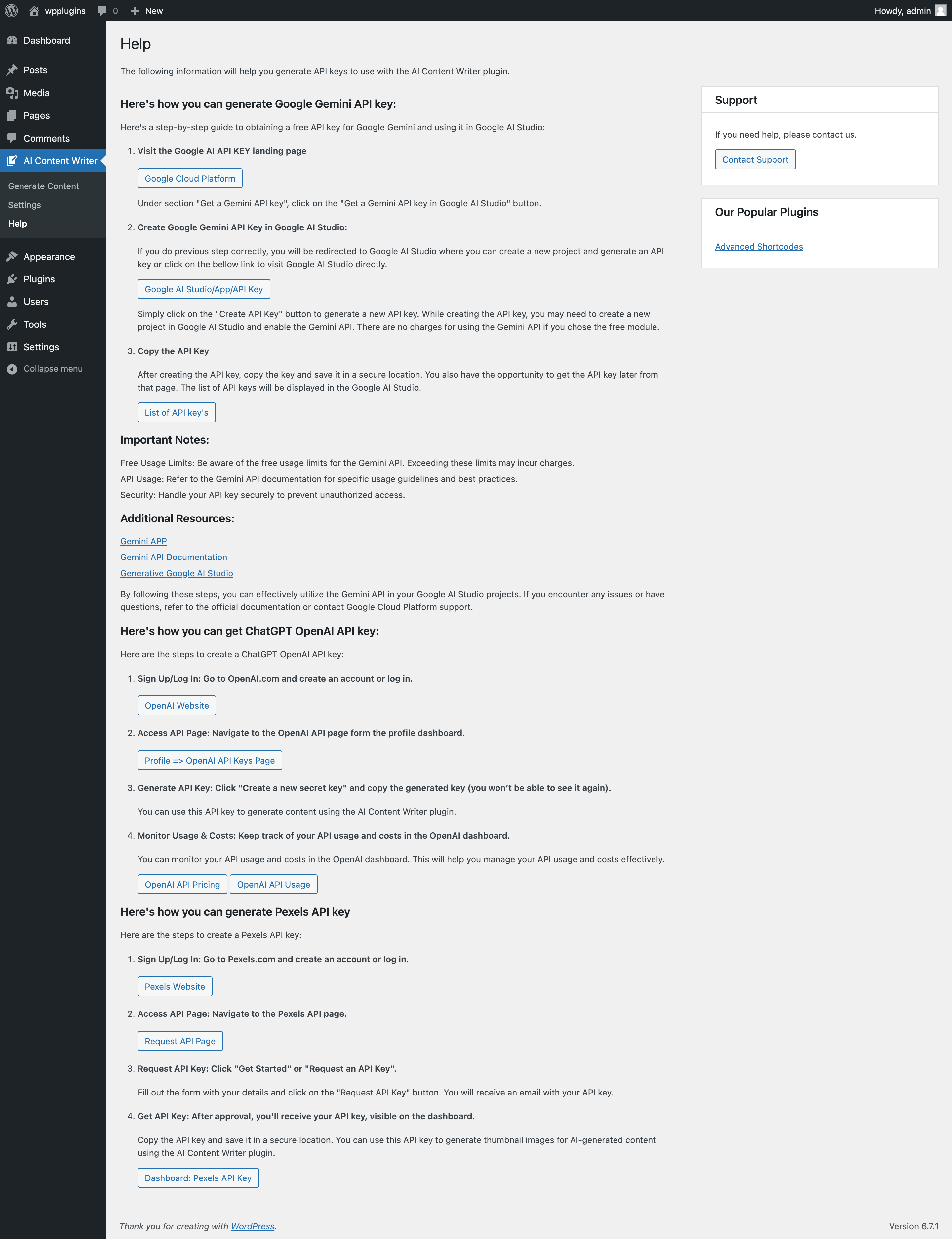 AI Content Writer – Automatic Content Generator and Auto Poster