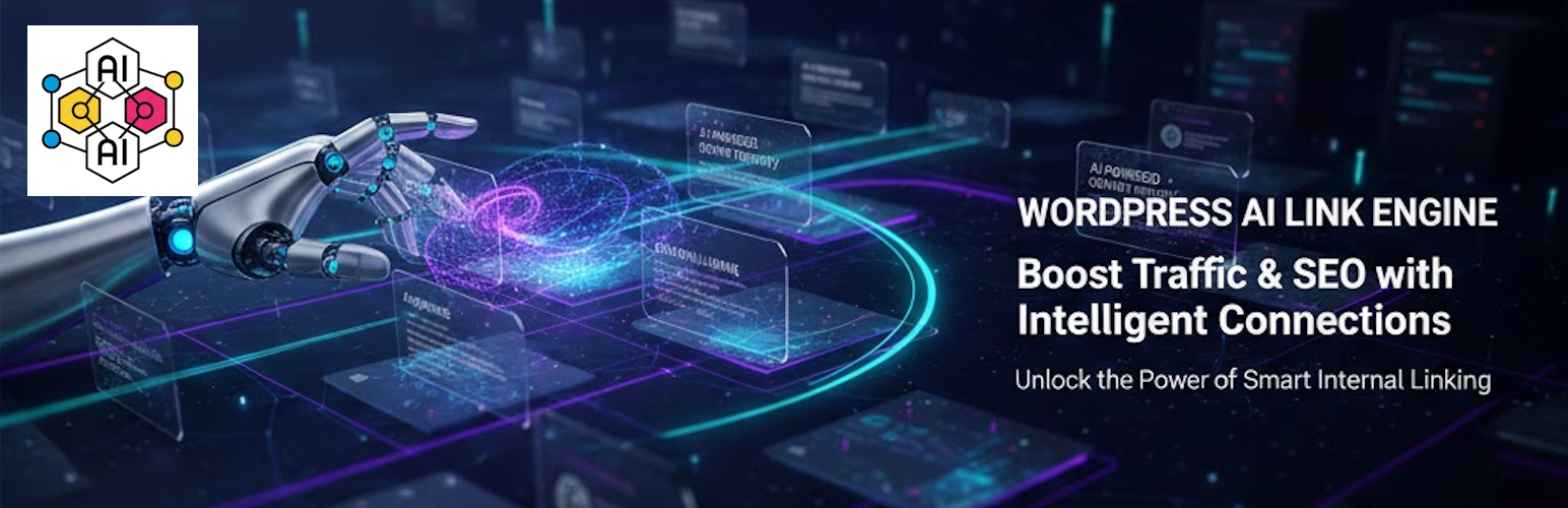 WordPress 外掛 AI Internal Links 的封面圖片。