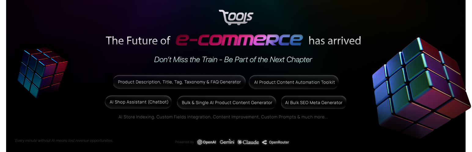 WordPress 外掛 AI Product Tools – Bulk Product Content Generator & AI Toolkit for WooCommerce 的封面圖片