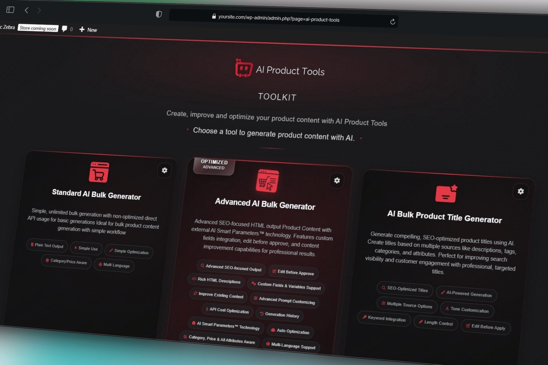 AI Toolkit Page