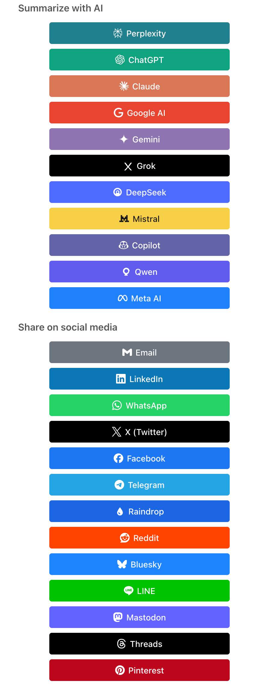 Mobile responsive view