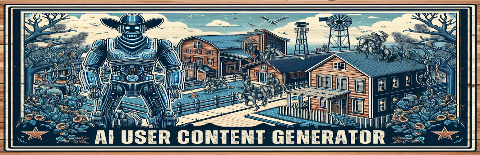 AI user content generator