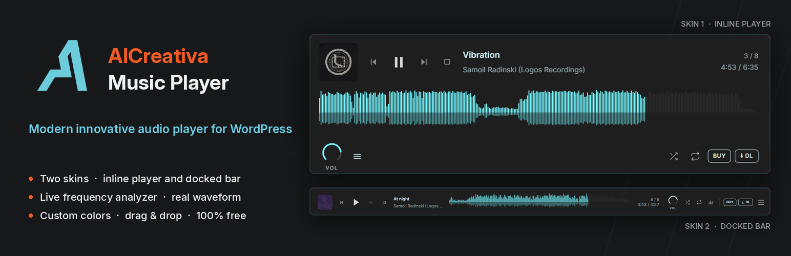 AICreativa Music Player