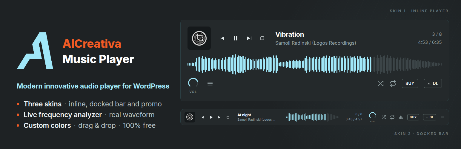 AICreativa Music Player
