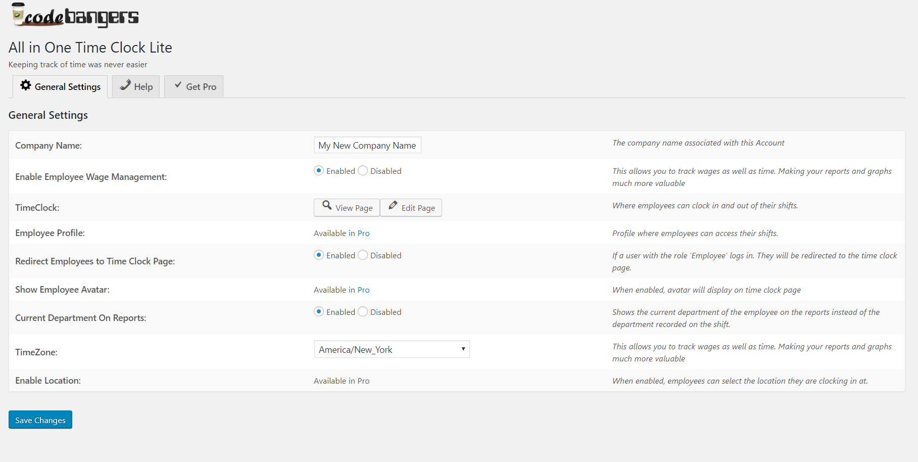 All in One Time Clock Lite – Tracking Employee Time Has Never Been Easier - Screenshot 1