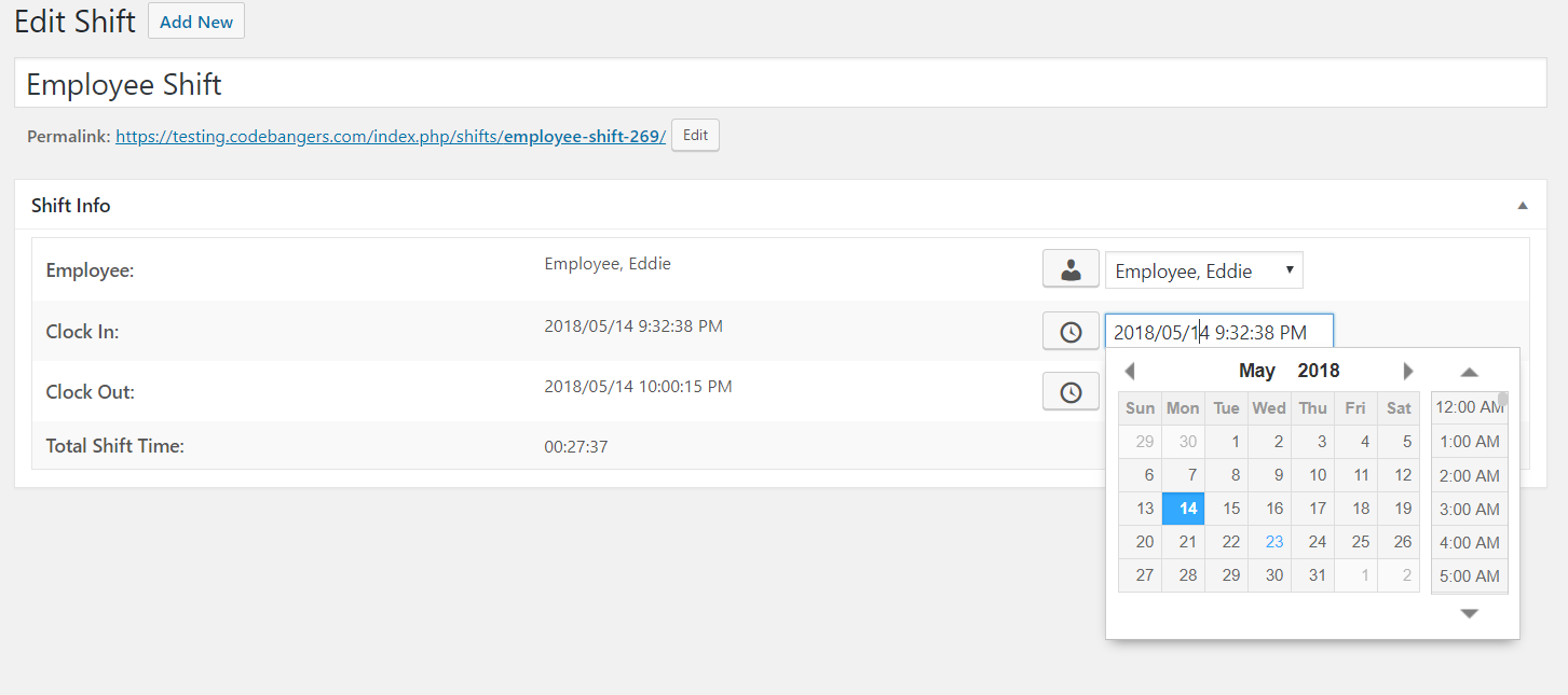All in One Time Clock Lite &#8211; Tracking Employee Time Has Never Been Easier - Screenshot 3
