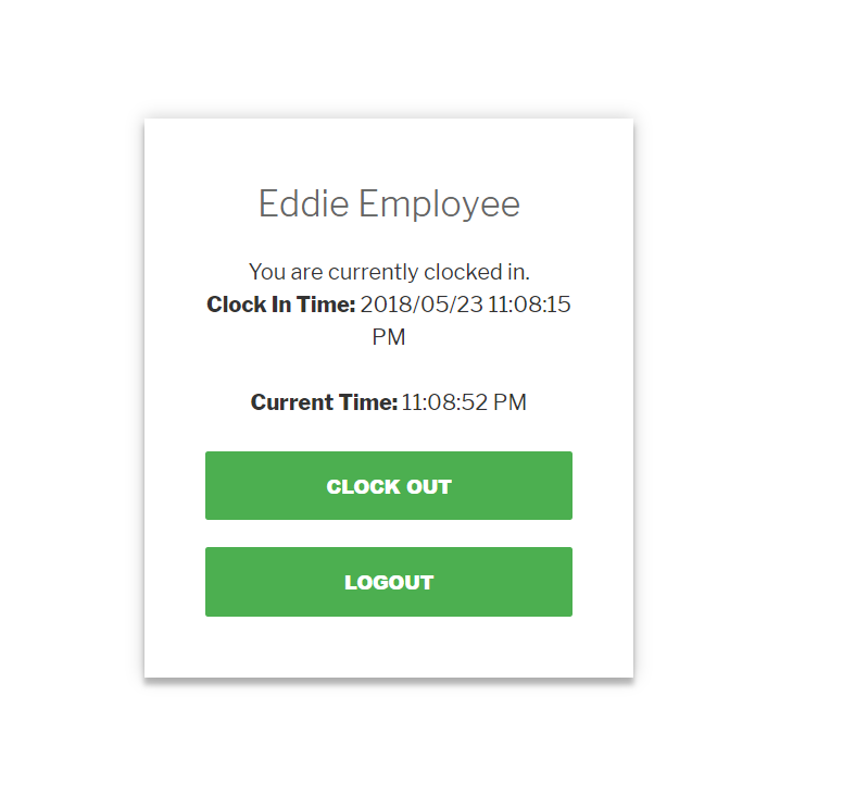 All in One Time Clock Lite &#8211; Tracking Employee Time Has Never Been Easier - Screenshot 6