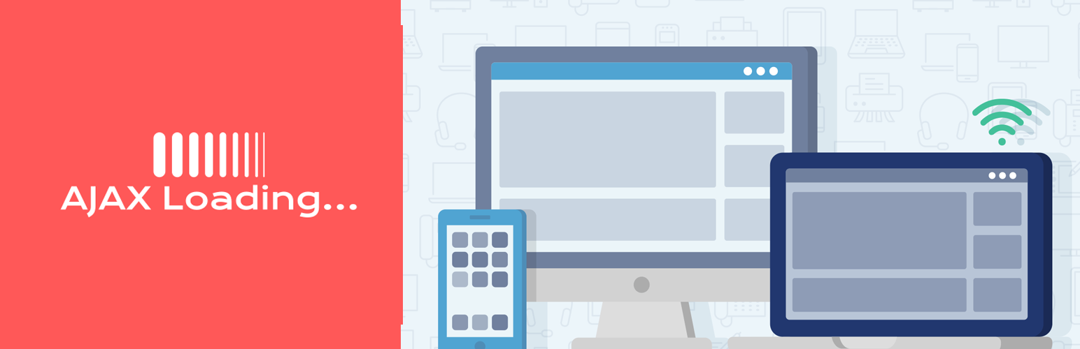WordPress 外掛 AJAX Loading 的封面圖片。