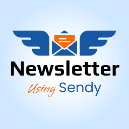 Newsletter using Sendy logo