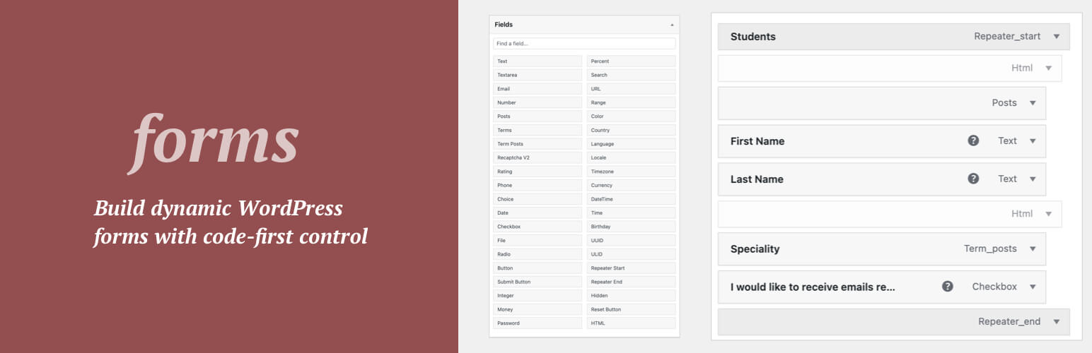 WordPress 外掛 Ajaxy Forms 的封面圖片。