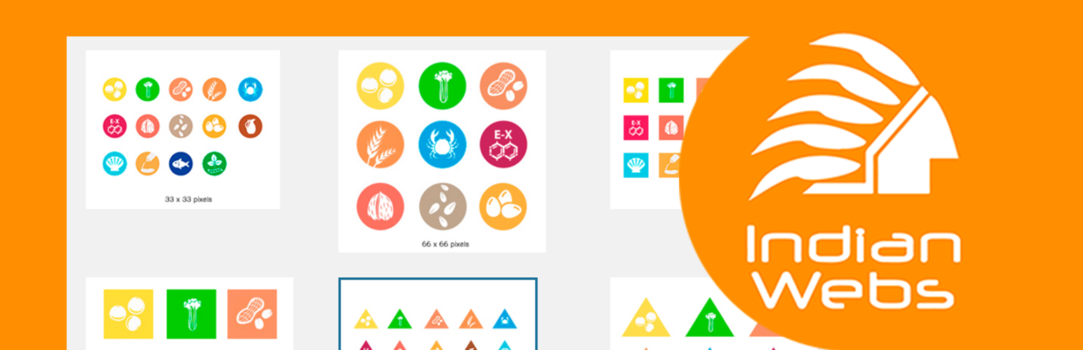 Iconos Alérgenos Alimentarios