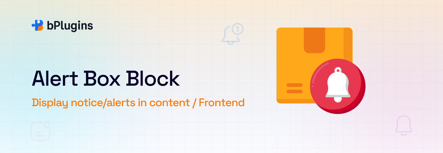 Alert Box Block – Display Custom Alerts and Messages