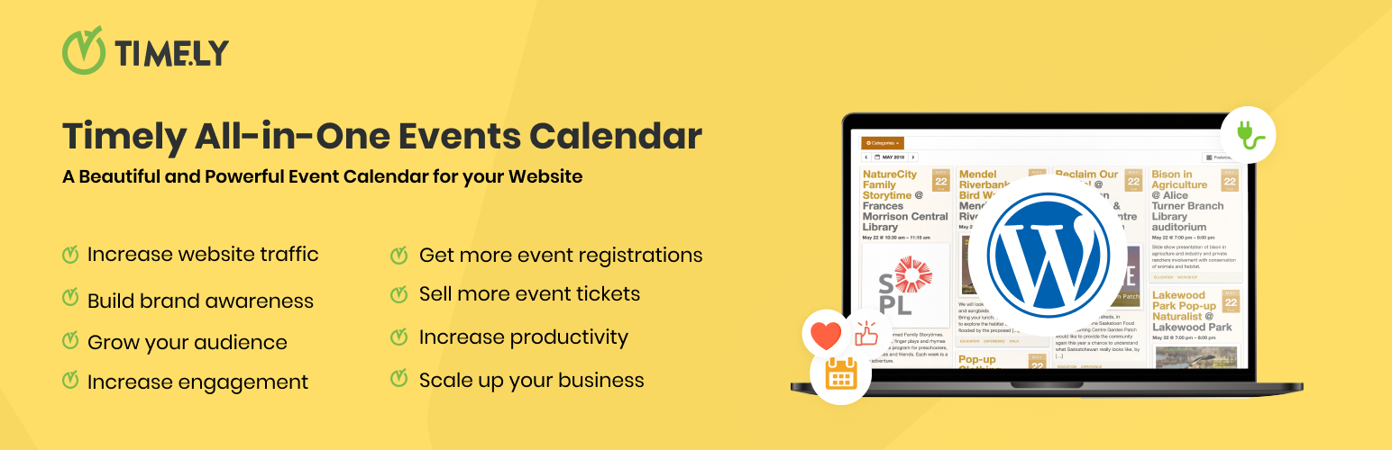 Timely All-in-One Events Calendar