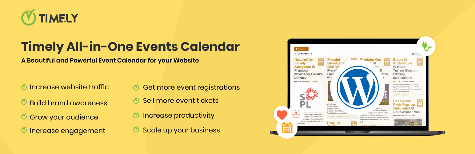 The Events Calendar – WordPress plugin