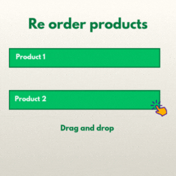 ALÔDev – Product Reorder by Category Icon