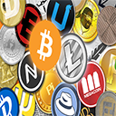 Bitcoin Donator Button Widget Icon