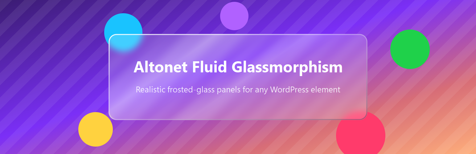 Altonet Fluid Glassmorphism