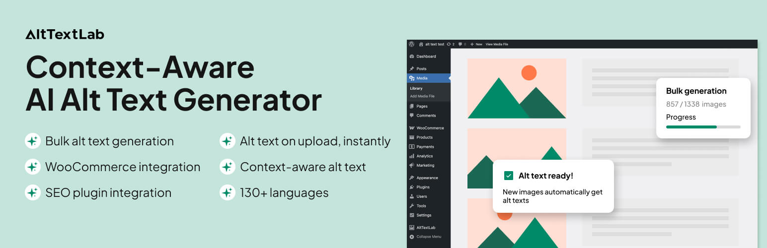 AltTextLab AI Alt Text Generator: Bulk Image Alt Text for SEO & Accessibility