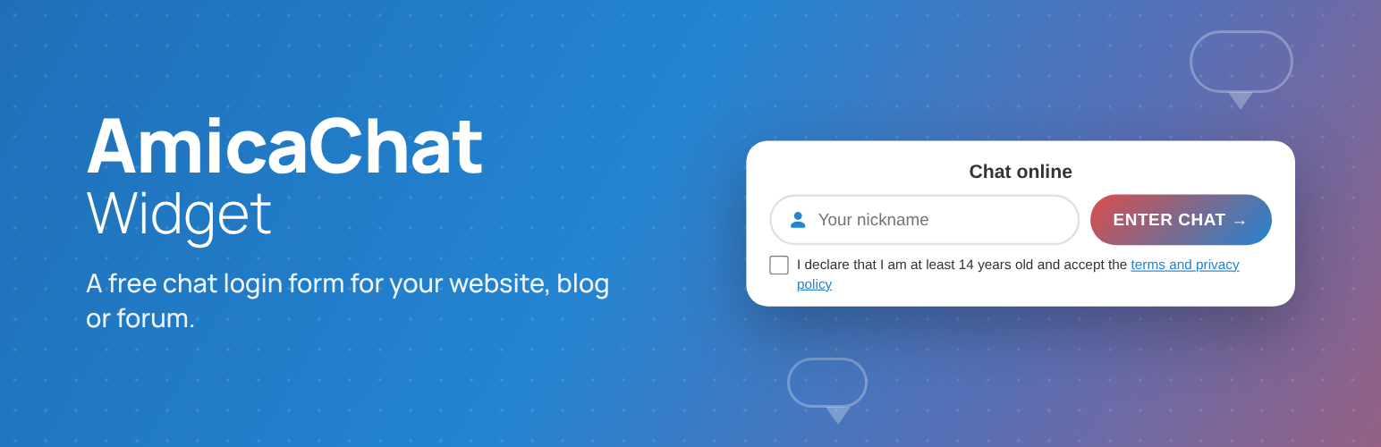 AmicaChat Widget