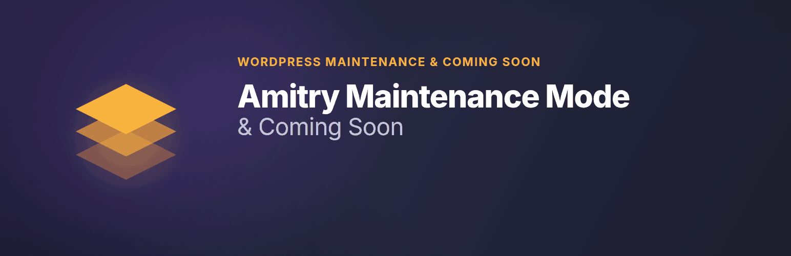 WordPress 外掛 Amitry Maintenance Mode & Coming Soon 的封面圖片