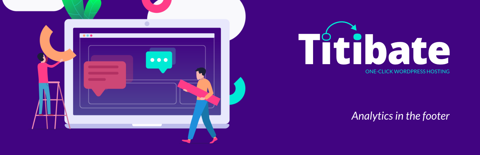 Analytics in the footer – Titibate
