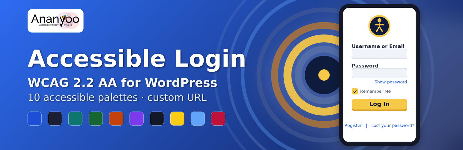 Ananyoo Accessible Login