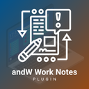 andW Work Notes logo