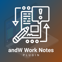 andW Work Notes Icon