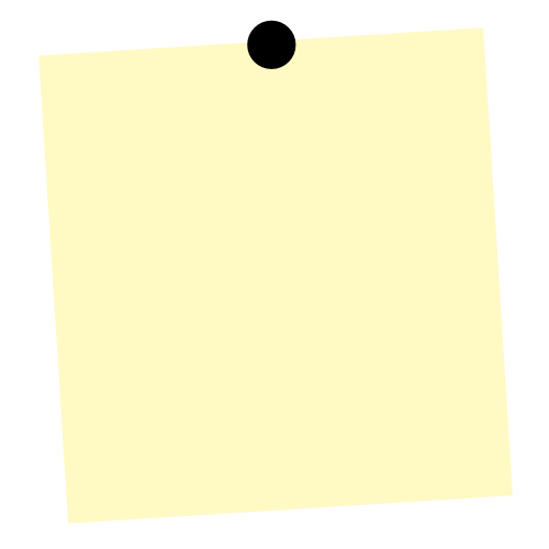 Animated Sticky Note Block Icon