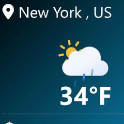 Animated Weather Widget logo