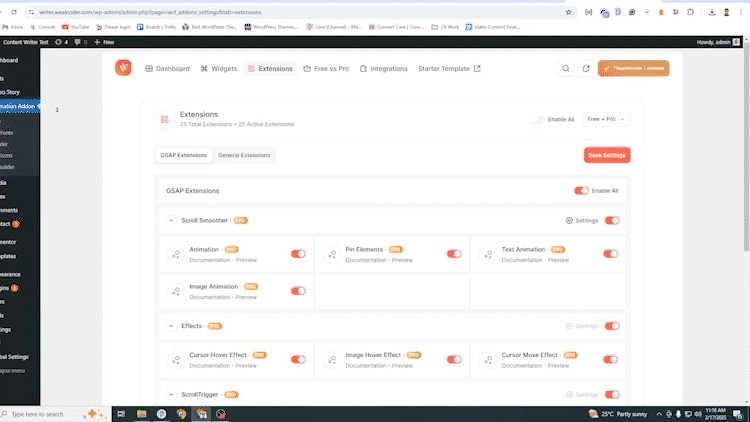 <strong>Extensions</strong> Enhance functionality with essential add-ons and pro features to supercharge your animations.