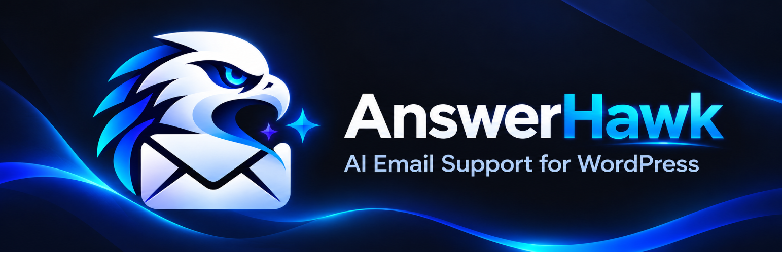 WordPress 外掛 AnswerHawk – AI Email Support by WizeHawk 的封面圖片