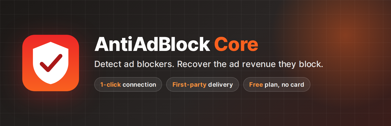 AntiAdBlockCore – AdBlock Recovery