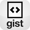 Gist API Code insert Icon