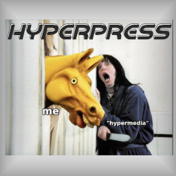 HyperPress: Modern Hypermedia for WordPress logo